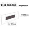 Magnetische labelhouders EHB 105-100, per pak à 50 stuks