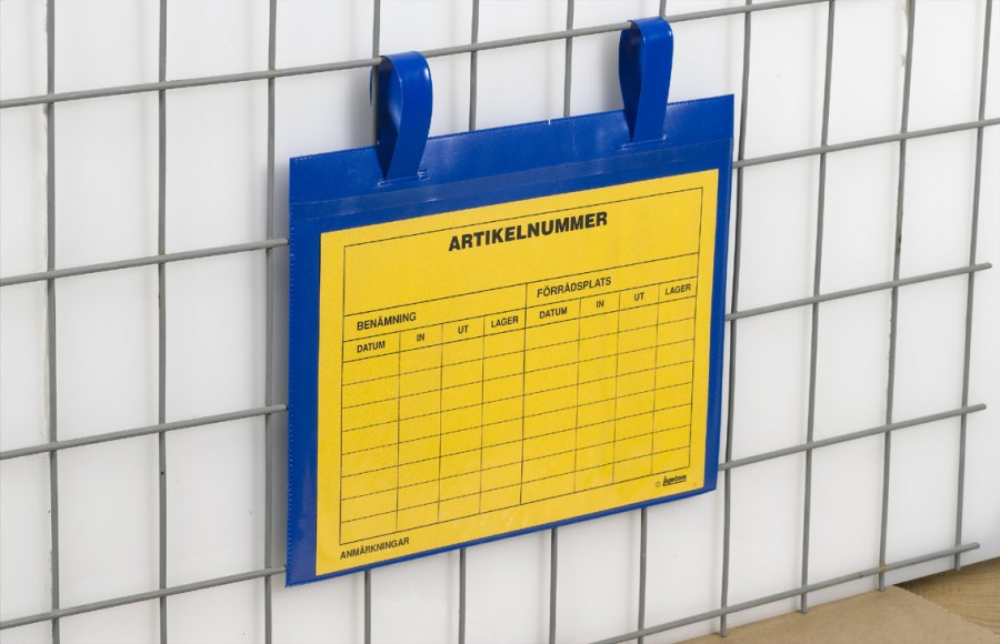 Magazijn kaarthouder met ophanglussen