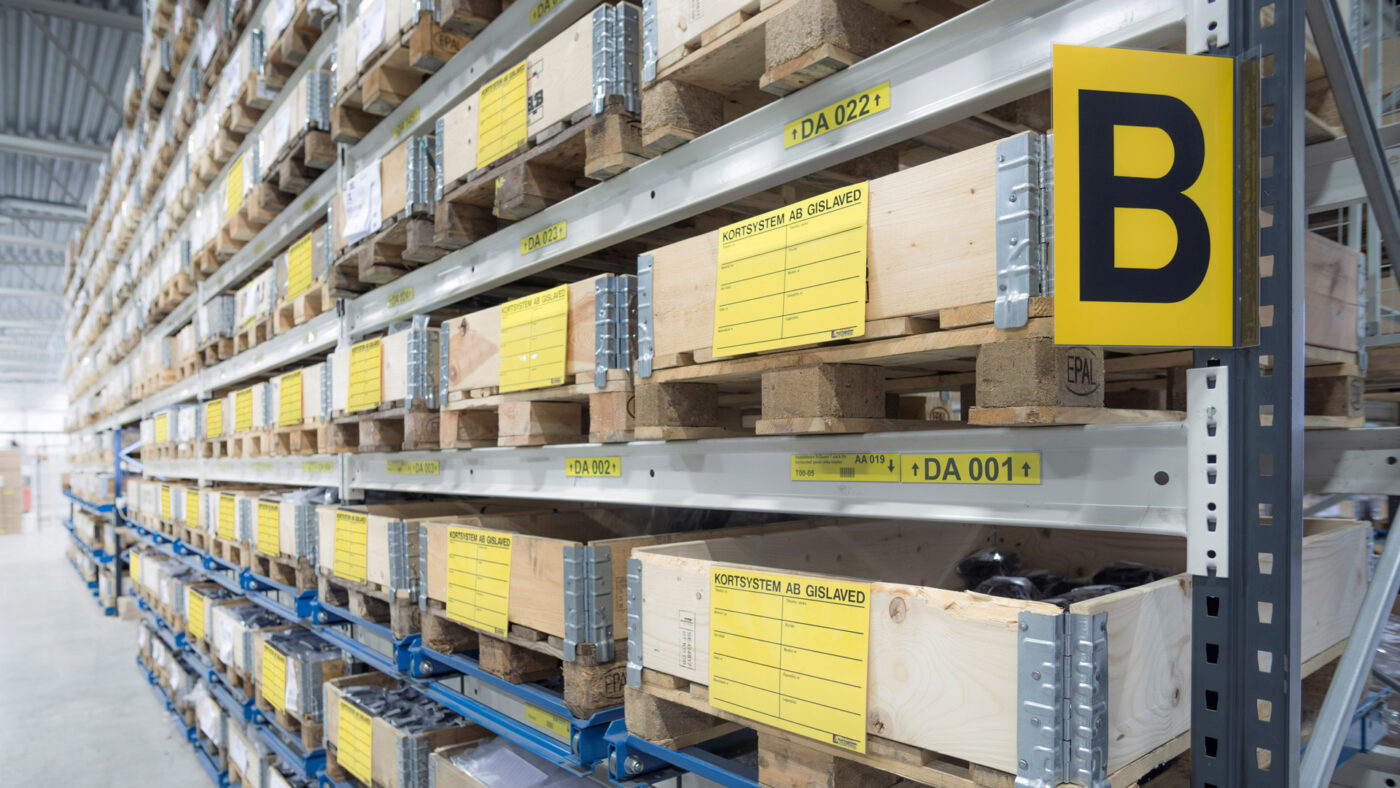 Kaarthouders voor palletranden